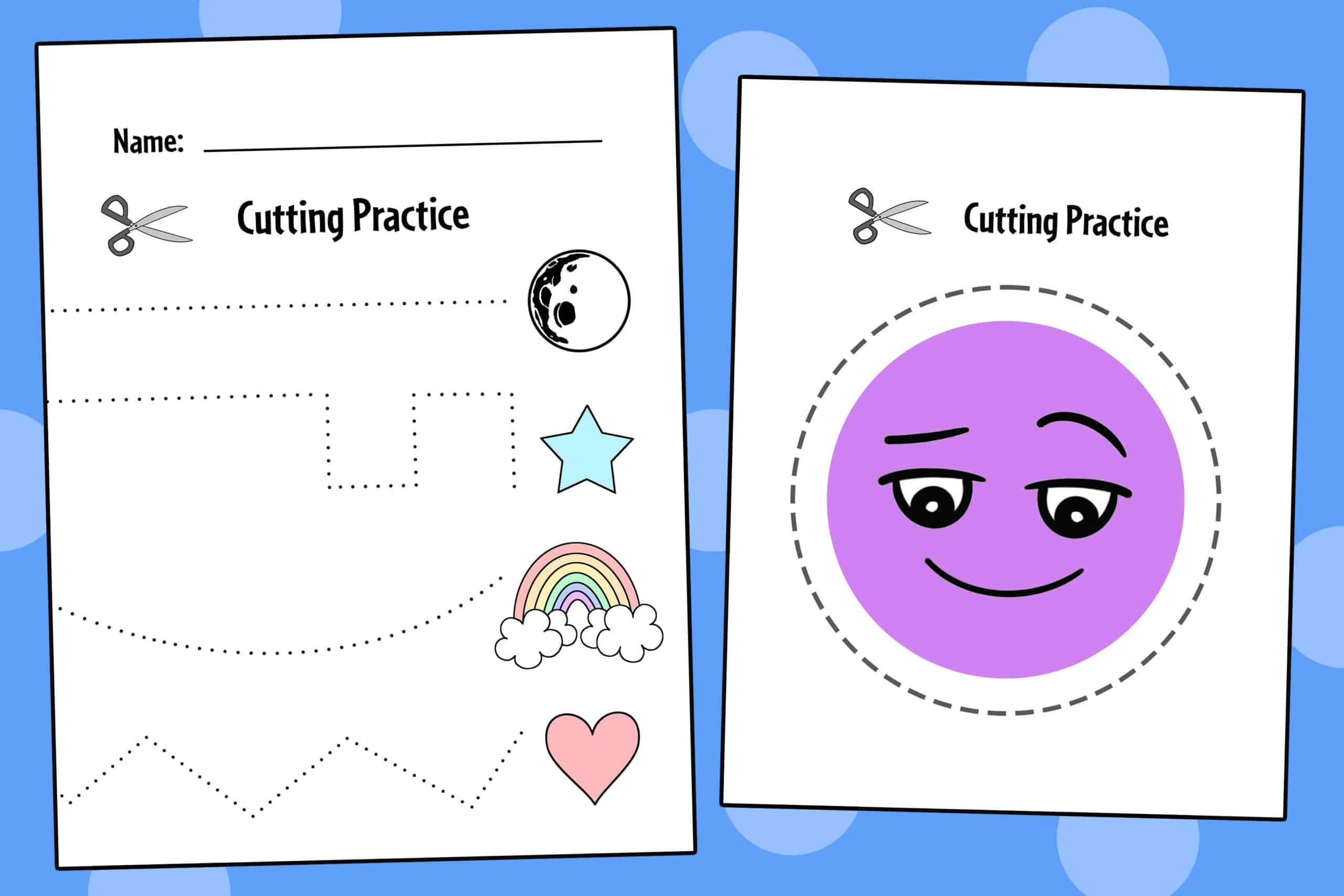 Free Printable Cutting Worksheets For Preschoolers The Hollydog Blog