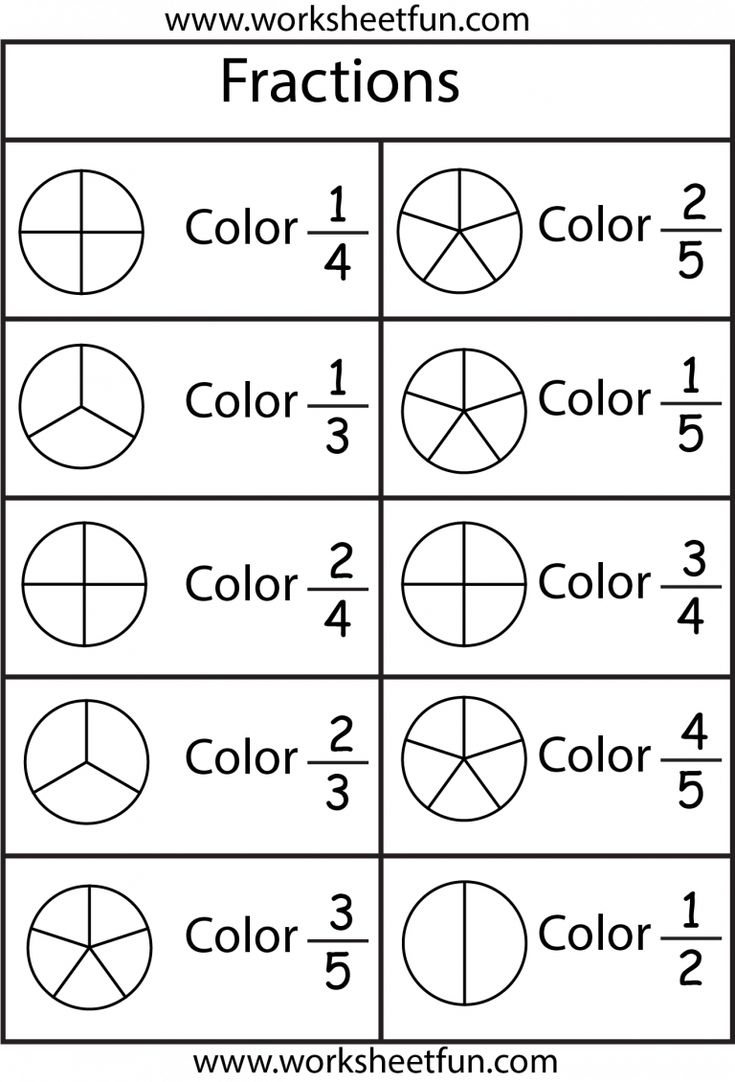 Free Printable Fraction Worksheets For 3Rd Grade Cody Innes