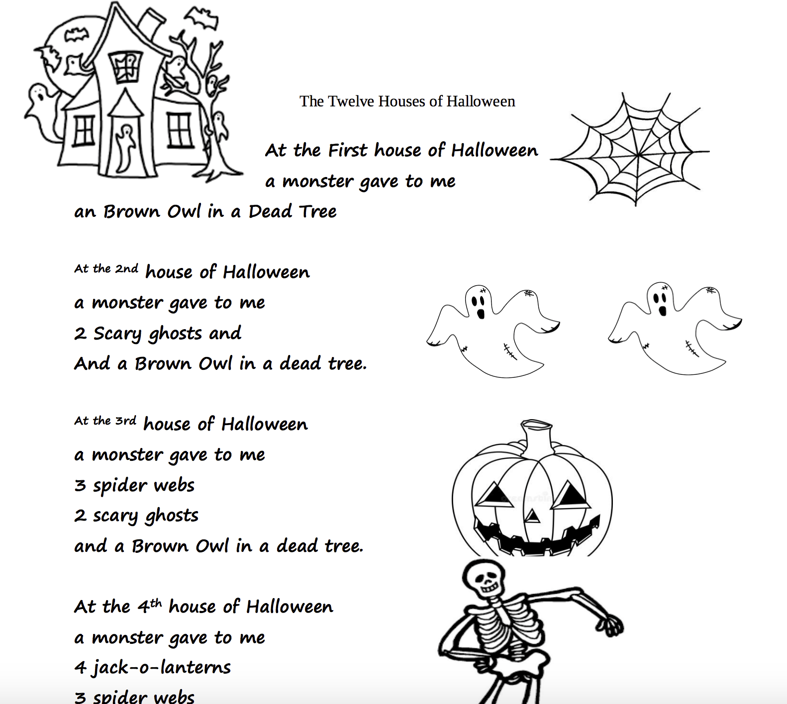 Free Printable Halloween Reading Worksheets Reading Worksheet Printable
