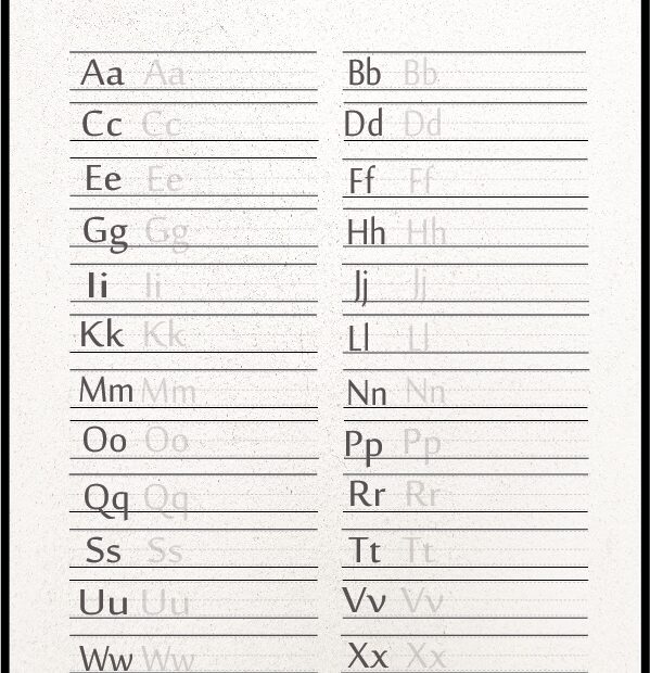 Free Printable Handwriting Practice Worksheets For Adults