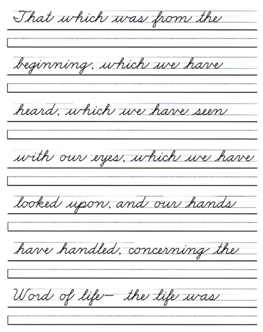 Free Printable Handwriting Worksheets Web Printable Handwriting 