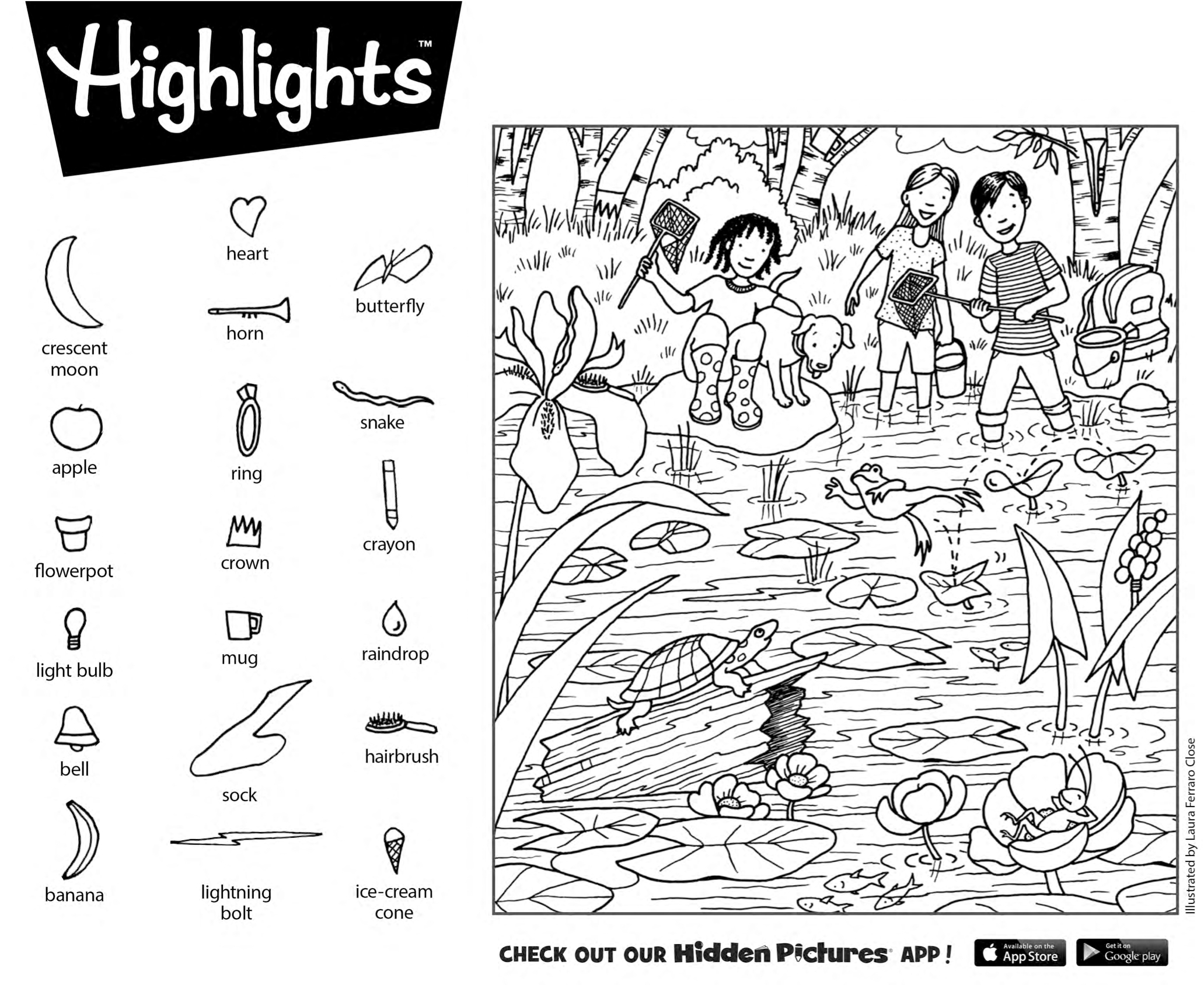 Free Printable Hidden Picture Puzzles For Kids Highlights Hidden 