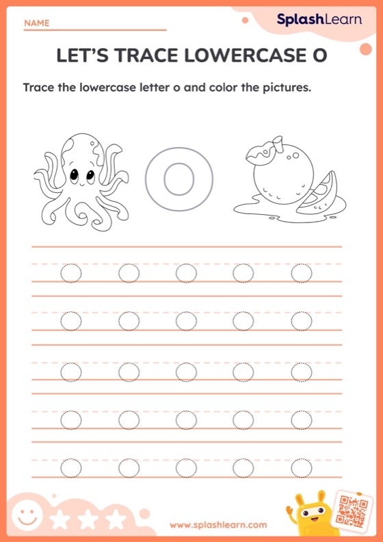 Free Printable Letter O Tracing Worksheets Infoupdate