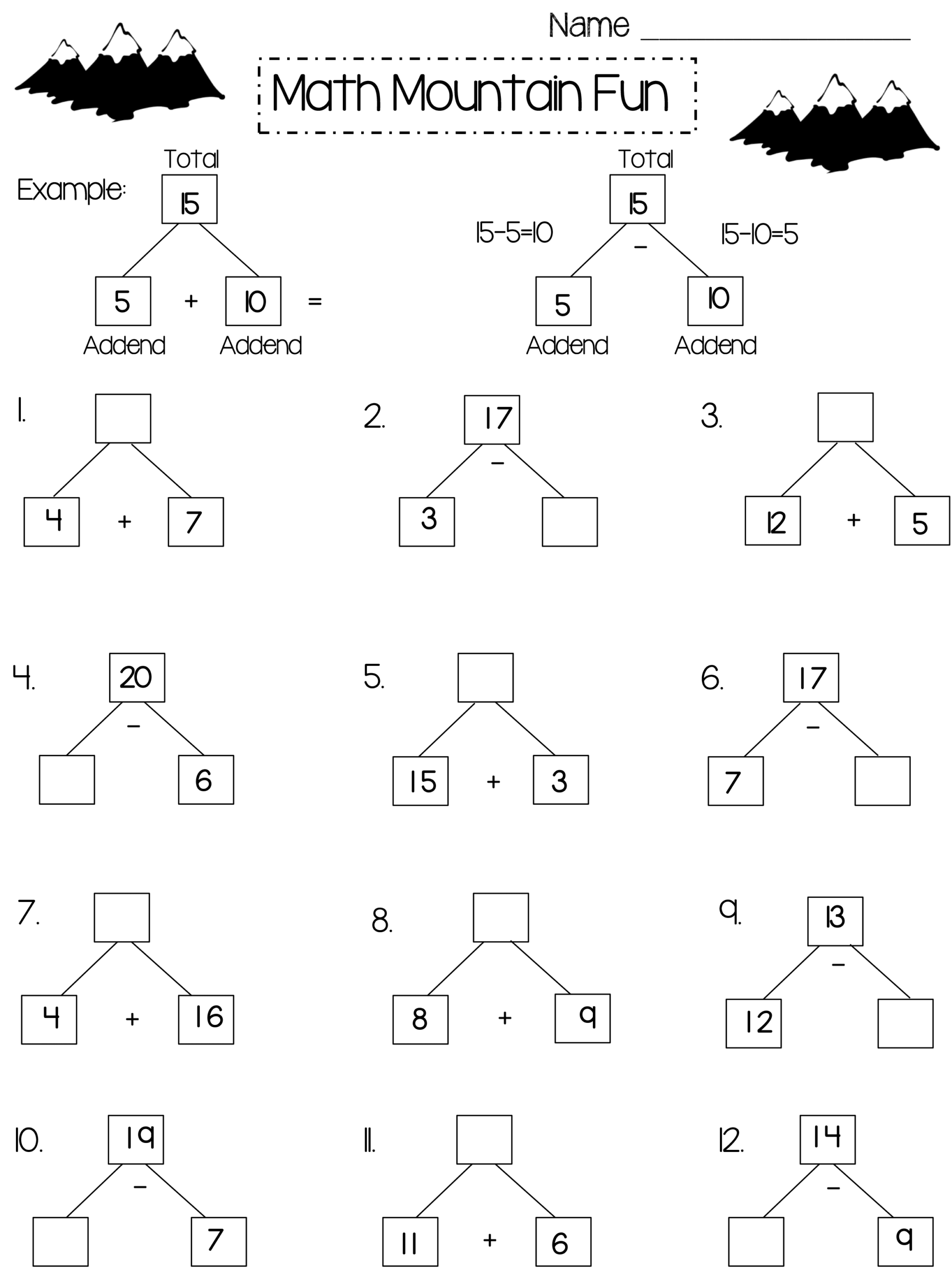 Free Printable Math Worksheets For 2nd Grade Printable Worksheets