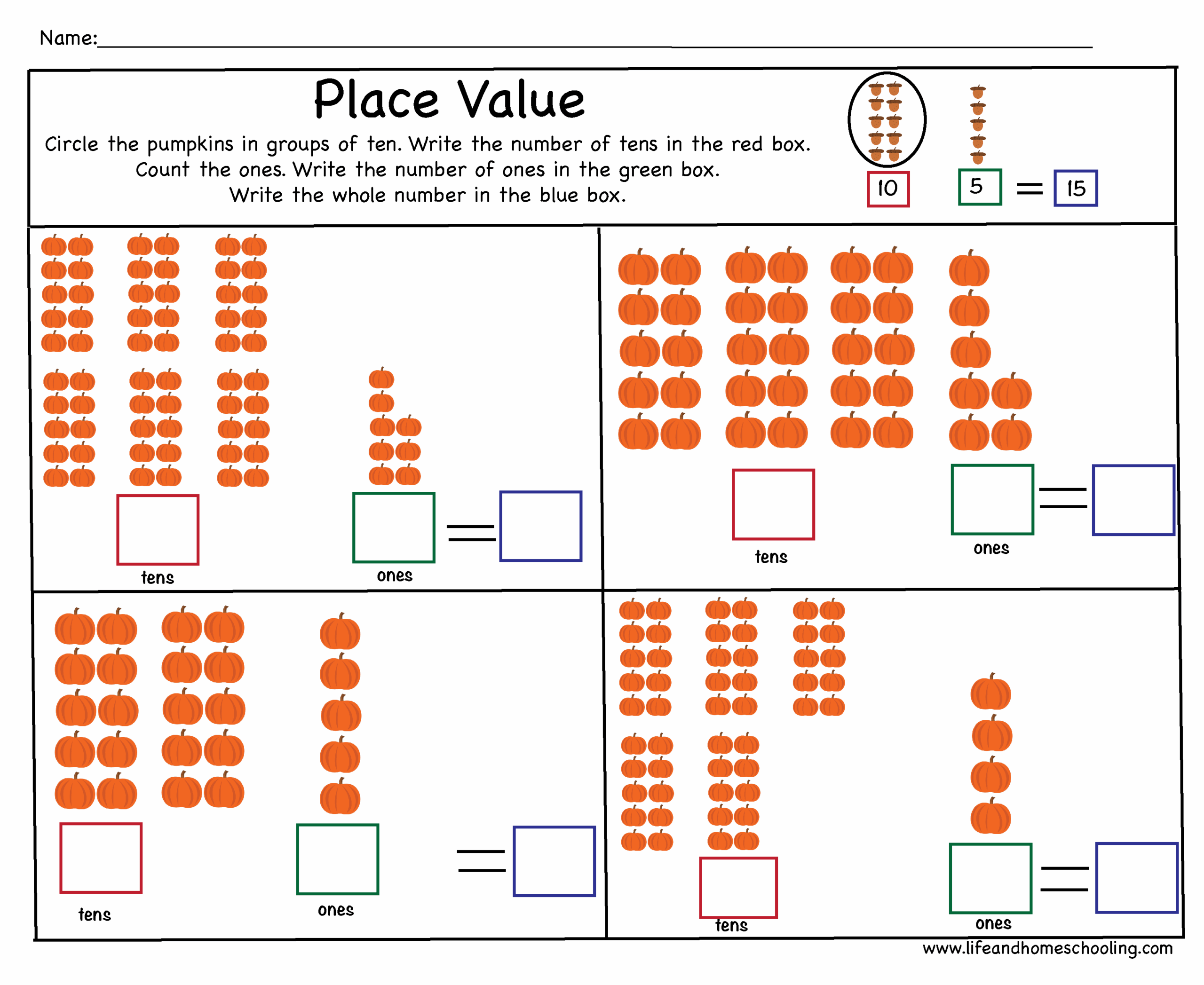 Free Printable Place Value Worksheets Web Hundreds Tens And Ones 