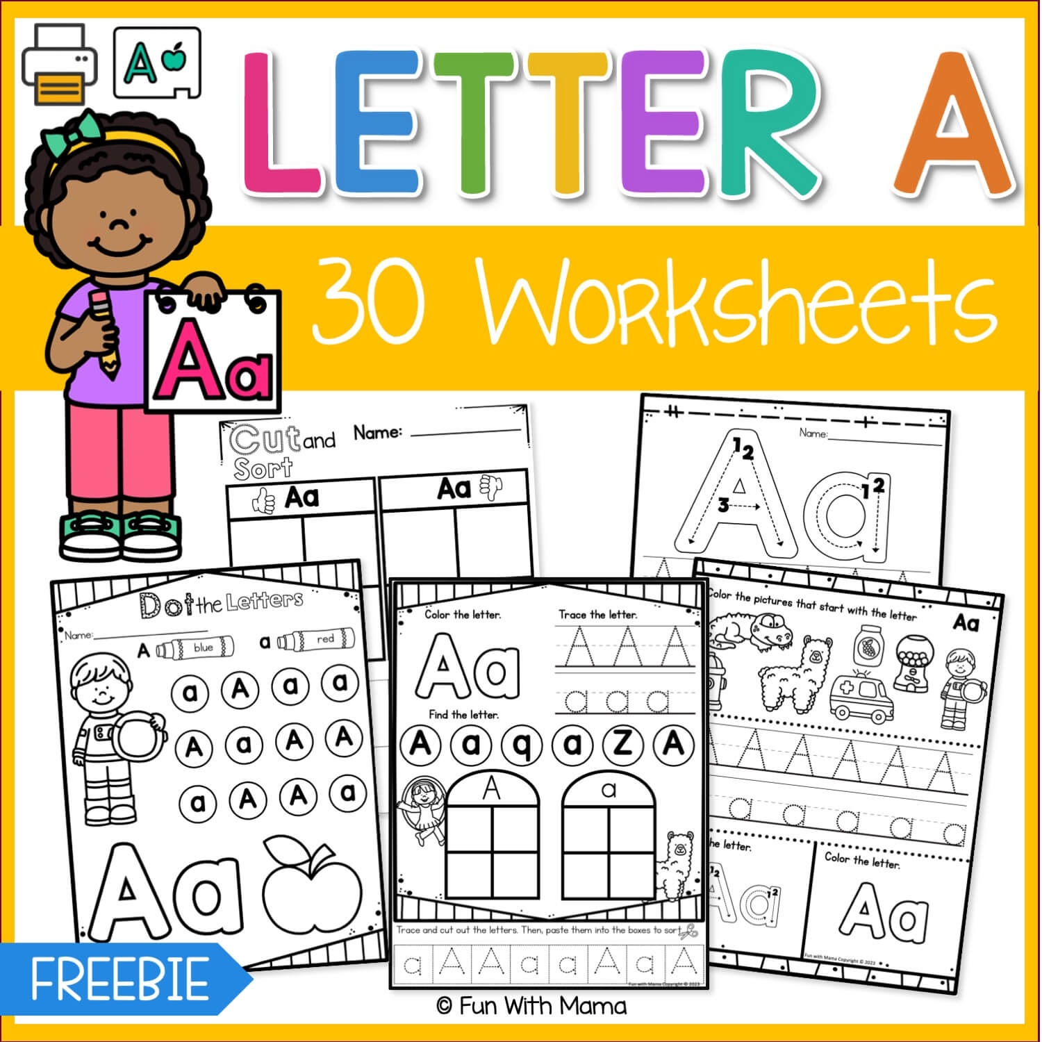 Free Printable Pre Letter Recognition Worksheets Infoupdate