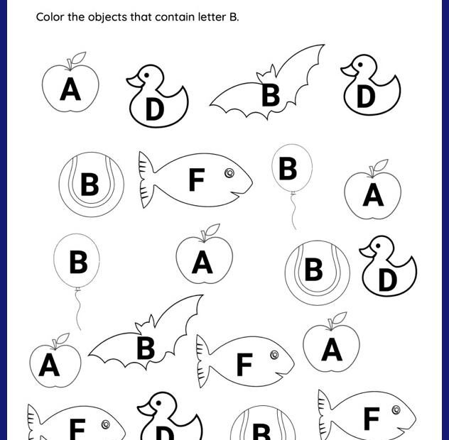 Free Printable Preschool And Kindergarten English Worksheeets Pdfs