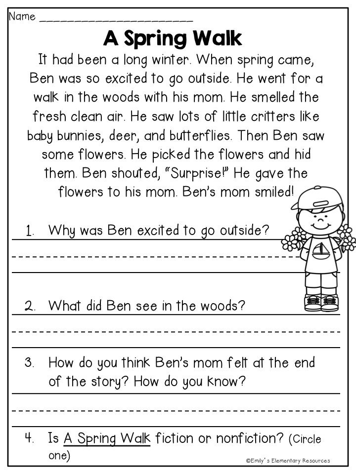 Free Printable Reading And Writing Worksheets Writing Worksheets