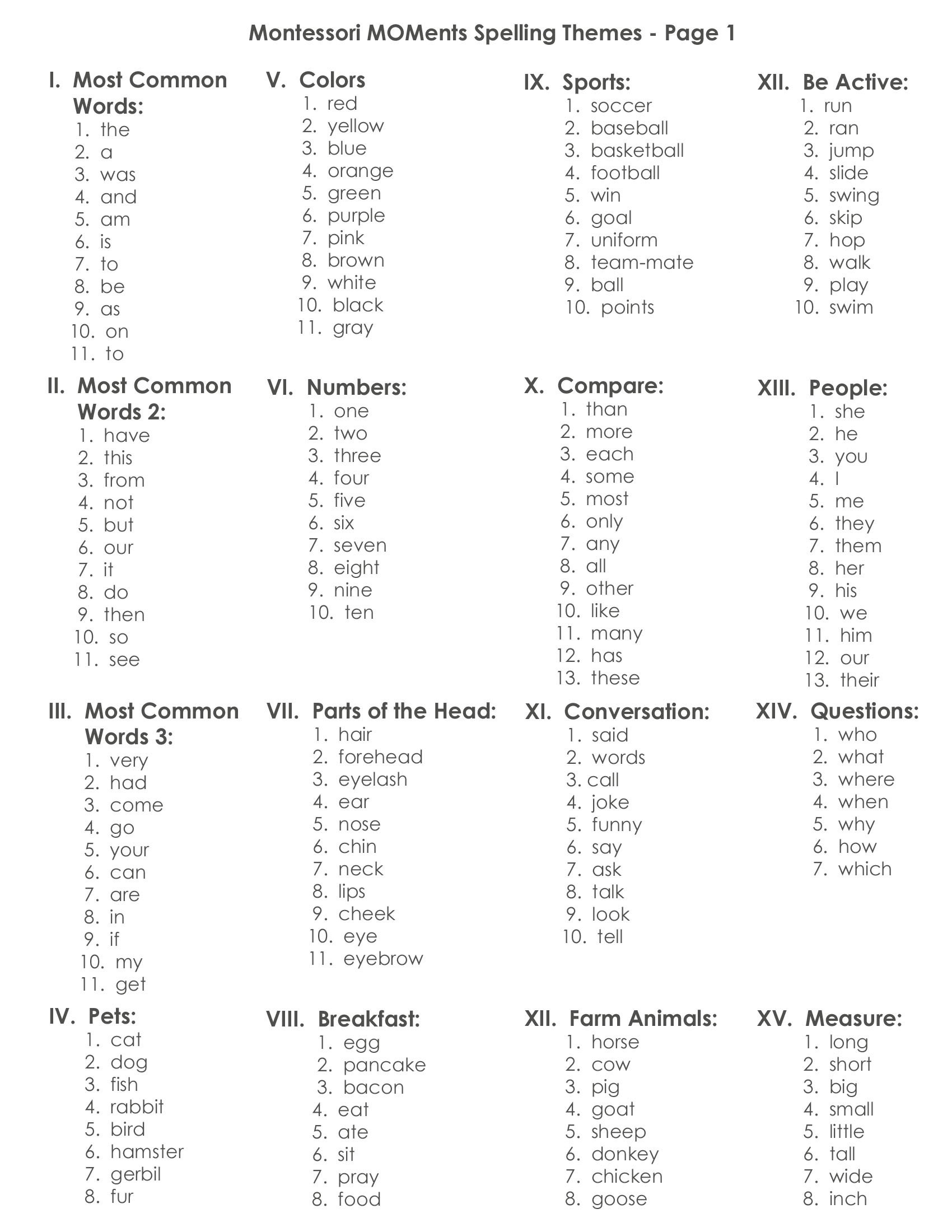 Free Printable Spelling Worksheets Printable Worksheets