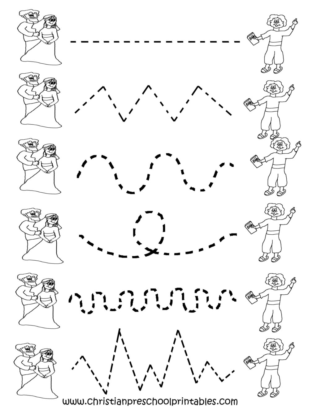 Free Printable Tracing Worksheets Preschool Preschool Worksheets