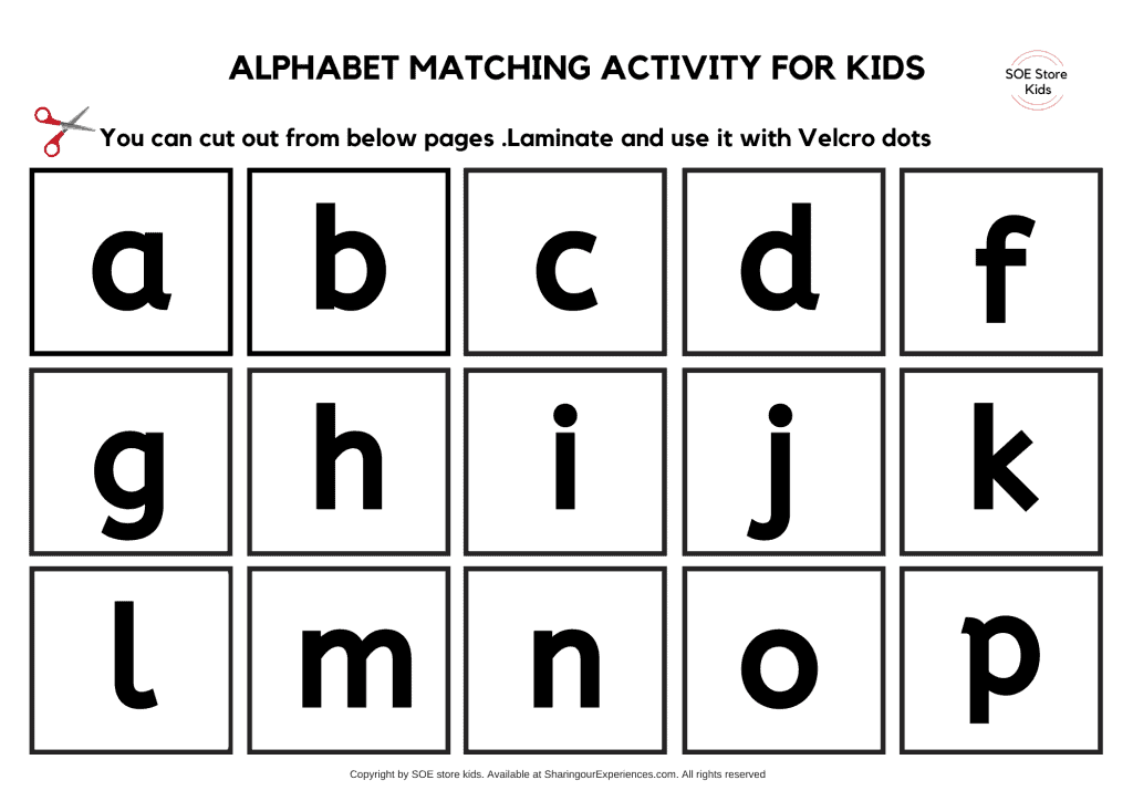 Free Printable Uppercase And Lowercase Letters Worksheets Pdf 