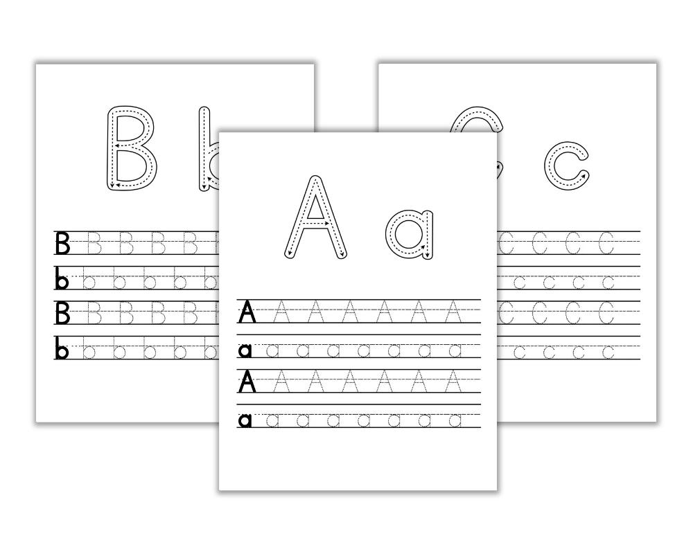 Free Printable Uppercase Lowercase Letters Worksheets The Craft at 