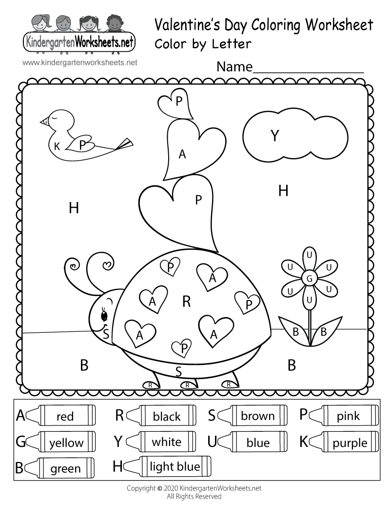 Free Printable Valentine 39 s Day Coloring Pages For Kindergarten