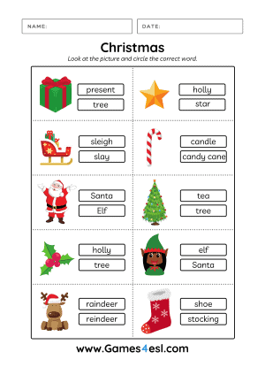 Free Printable Xmas Worksheets Download Free Printable Xmas Worksheets 