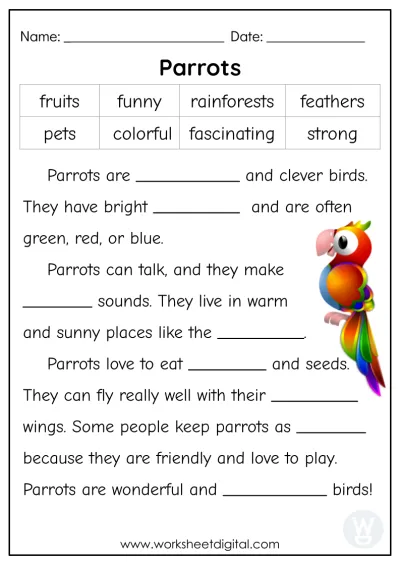 Grade 3 English Worksheet Digital Worksheets Library