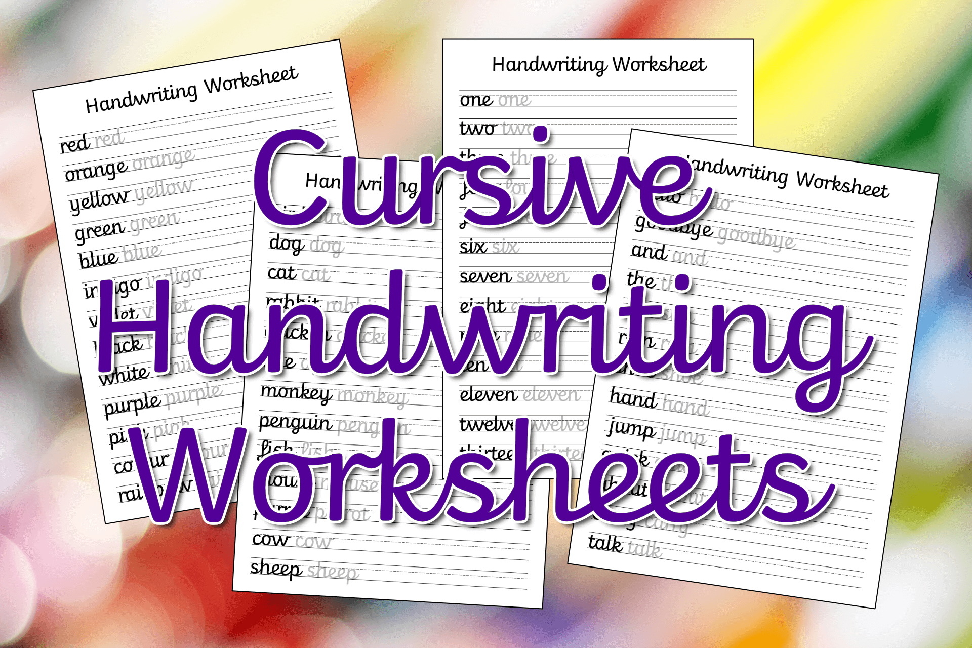 Handwriting Worksheets Free Printable Mama Geek