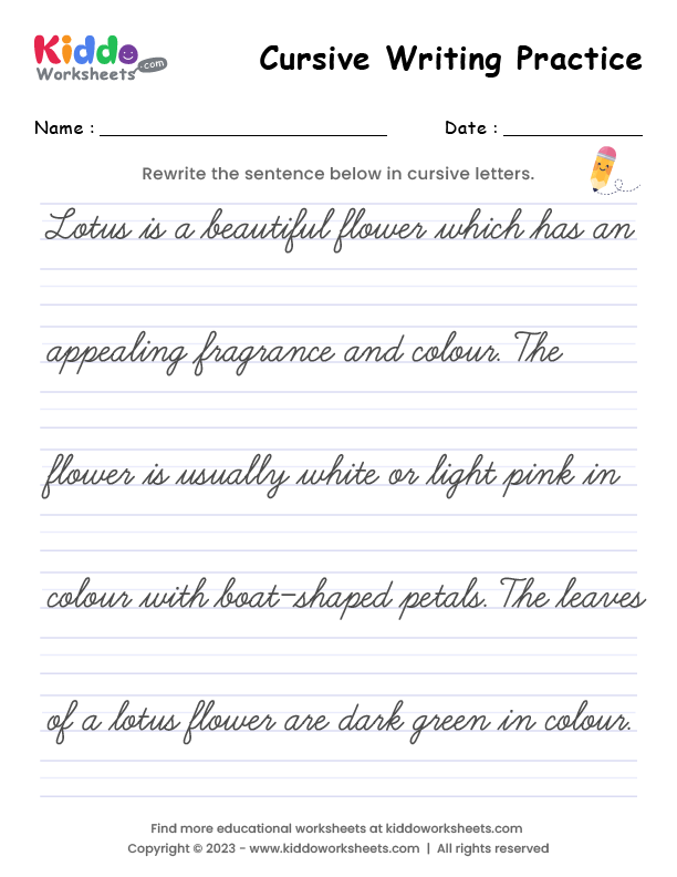 Improve Your Handwriting Printable Practice Worksheets For Adults
