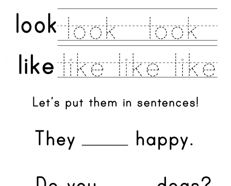 Kg Worksheets Printable K5 Worksheets