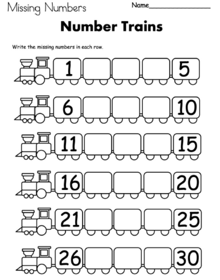Kindergarten Math Worksheets Printable Free Kindergarten Worksheets