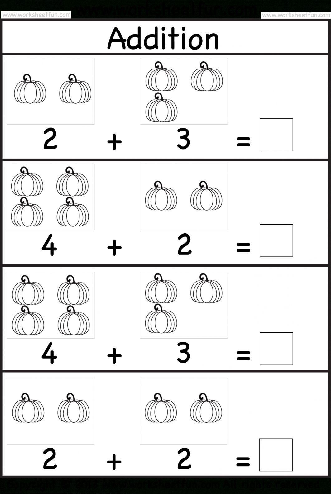 Kindergarten Worksheets Free Printables Math Everett K Wood