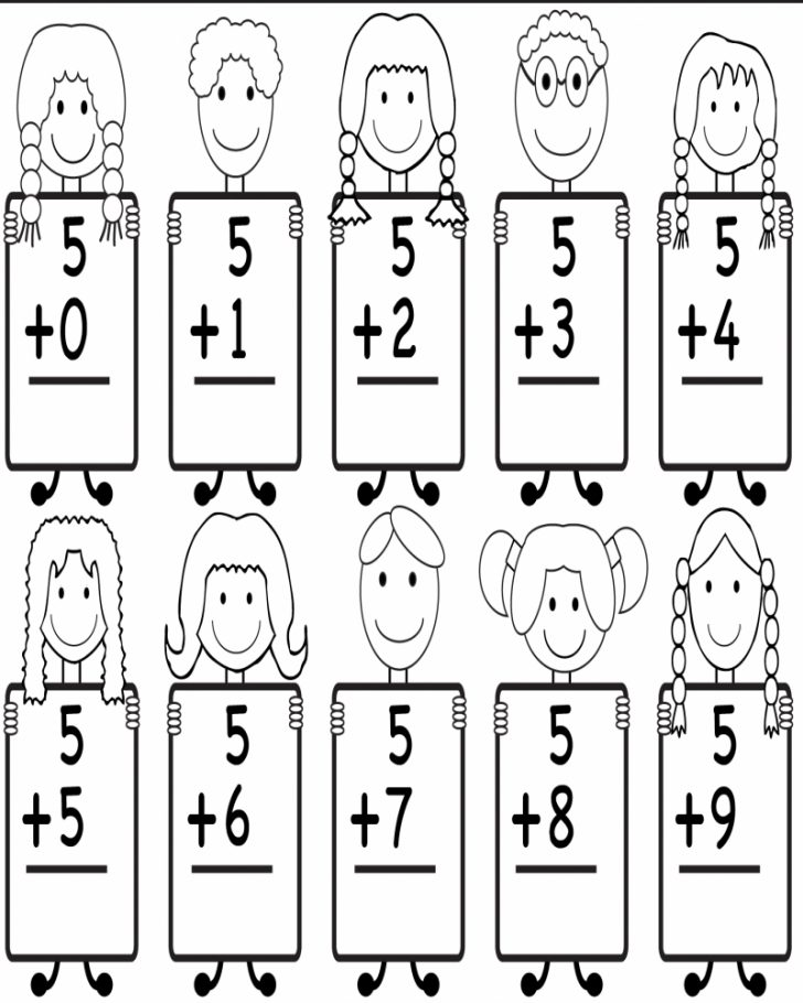 Kindergarten Worksheets Math Additionndergarten Worksheet Math 