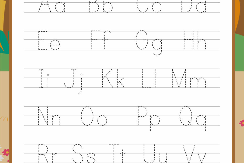 Kindergarten Worksheets Printable Worksheets Alphabet