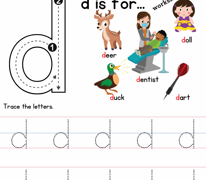 Letter D Printable Activities Infoupdate