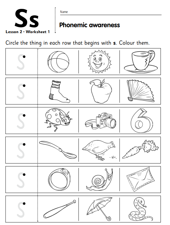 LKG English Worksheet PDF For Practice