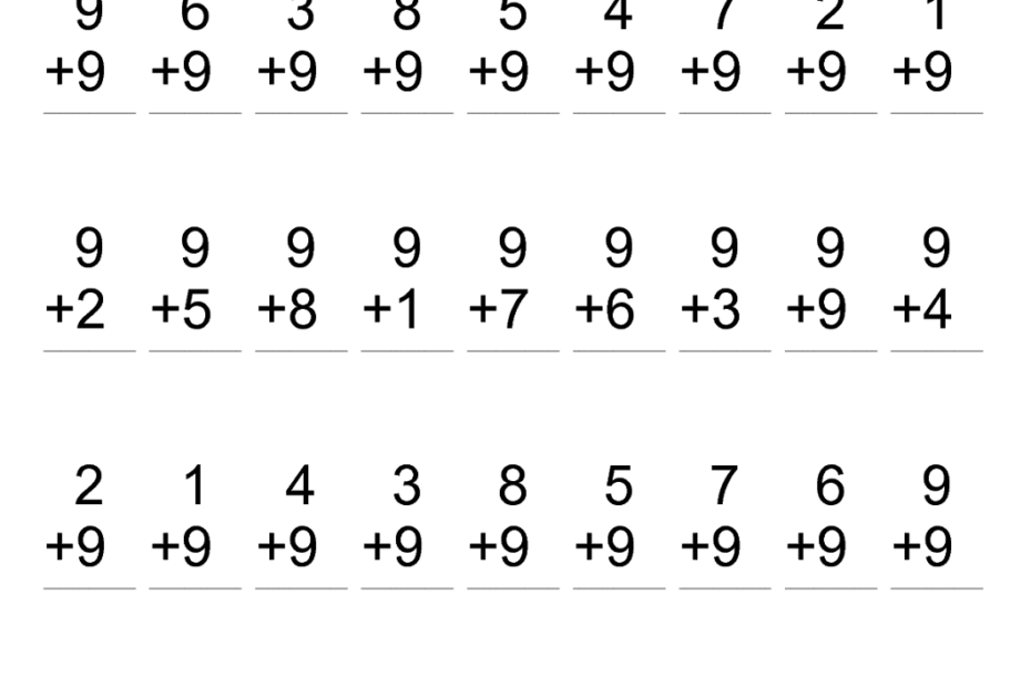 Math For Second Graders Printable Worksheets