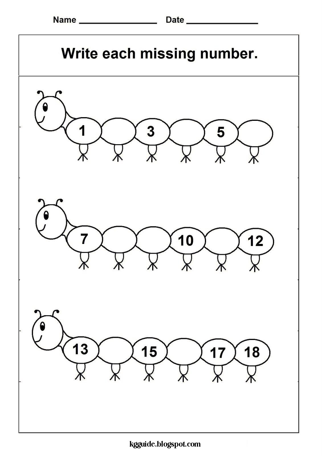Missing Number Worksheet NEW 330 MISSING NUMBERS ON NUMBER LINE WORKSHEET