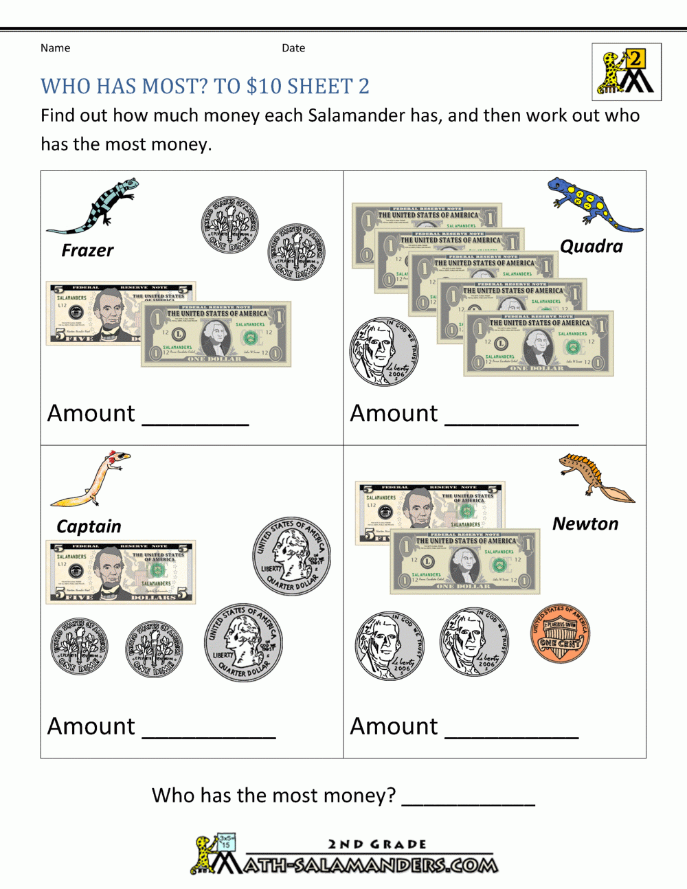 Money Printable Worksheets Printable Worksheets