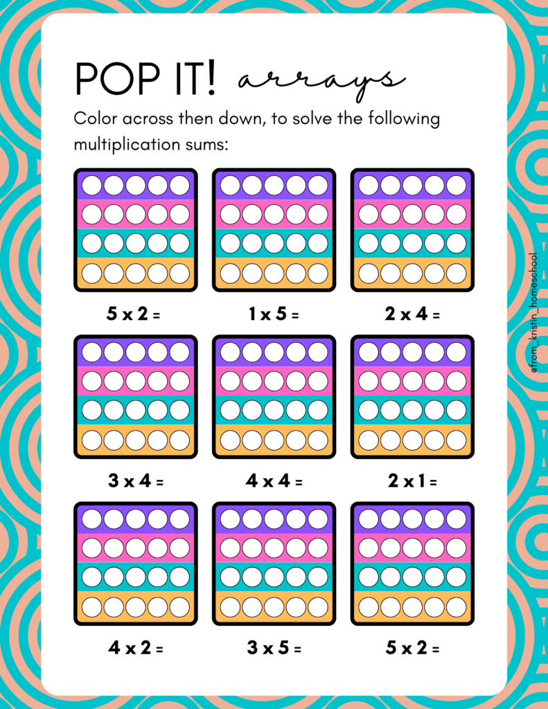 Multiplication Tables Coloring Worksheets Infoupdate