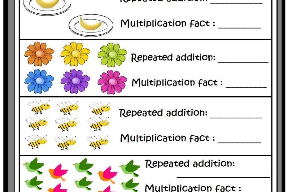 Multiplication Worksheet For Class 2