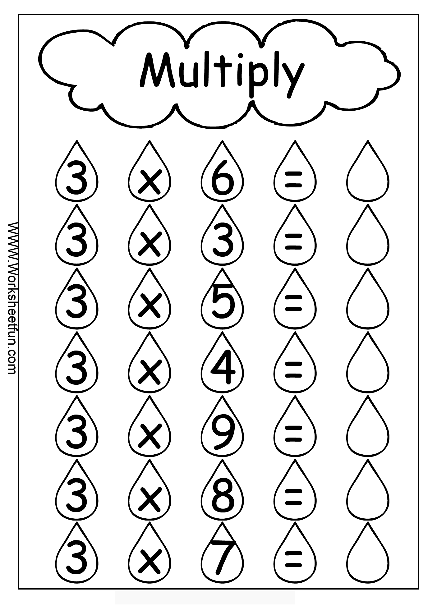 Multiplication Worksheets Printable Printable Worksheets