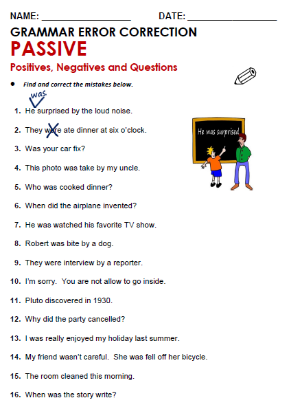 Passive All Things Grammar