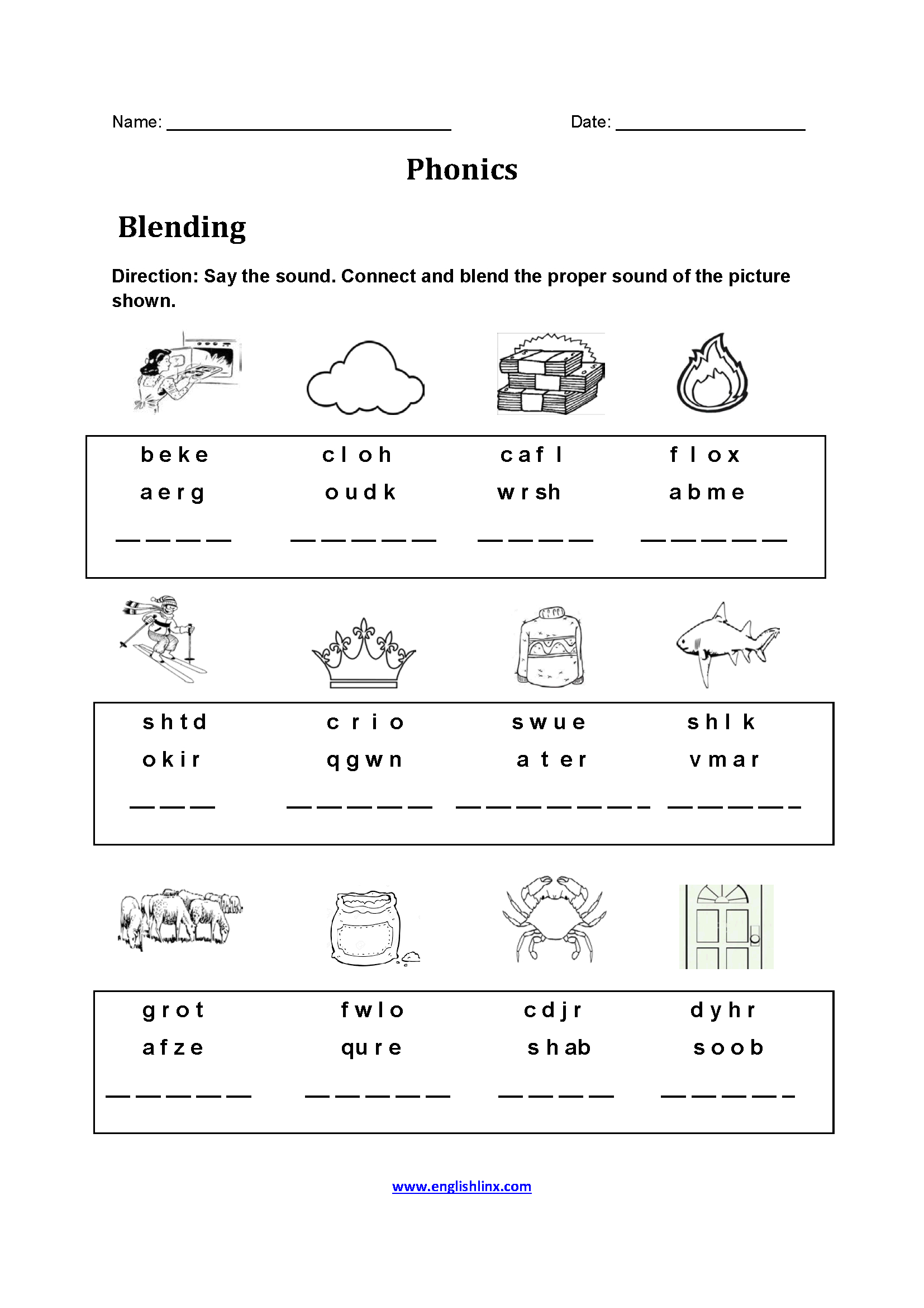 Phonics Worksheets For Adults Printable Peggy Worksheets