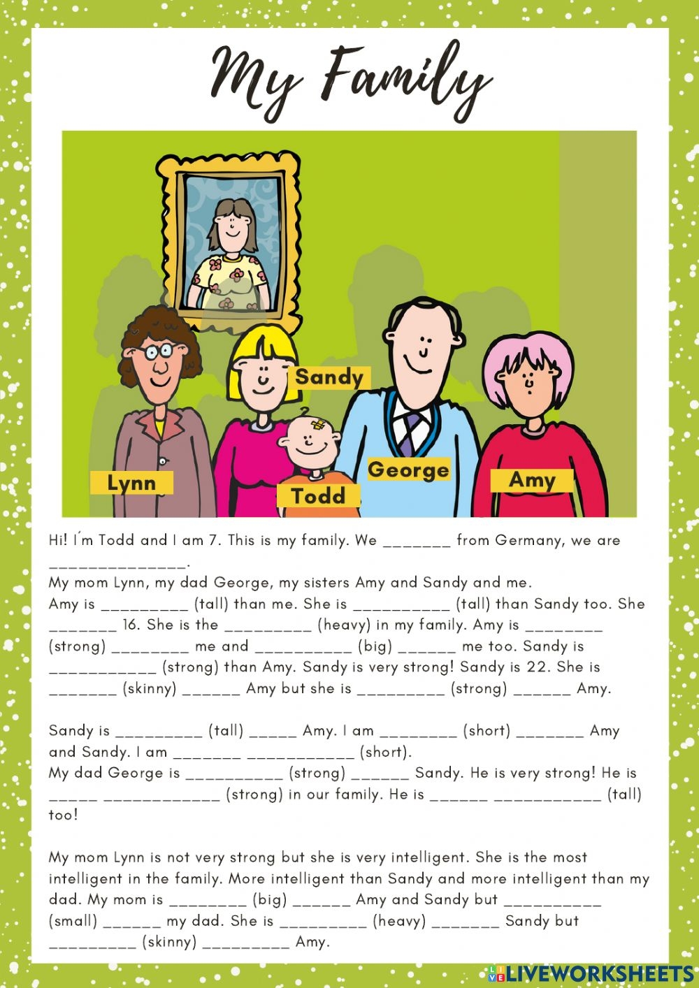 Pin On Comparative Superlative Adjectives Adjectiveworksheets