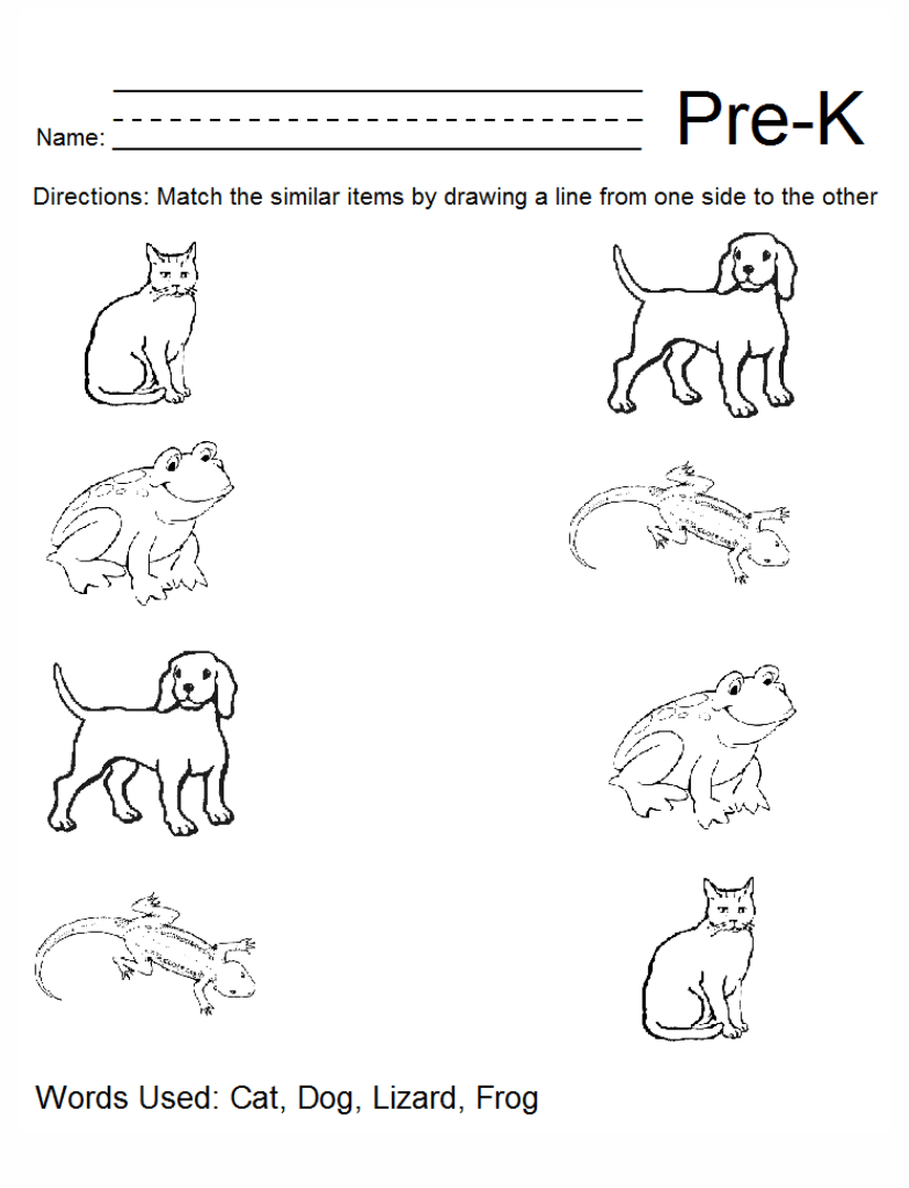 Pre K Printable Worksheets WorksheetsCity