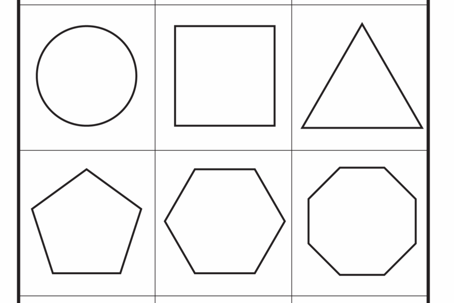 Preschool Shapes Worksheet Printable Basic Shapes Worksheets 944