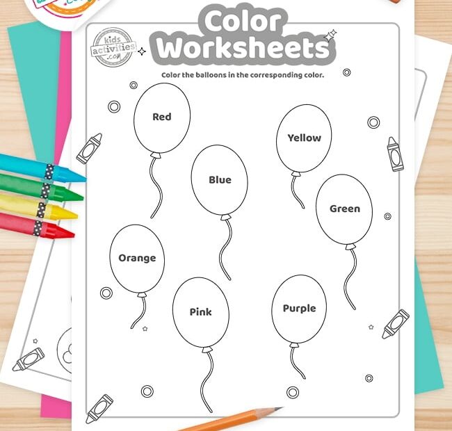 Printable Coloring Worksheets For Nursery Infoupdate