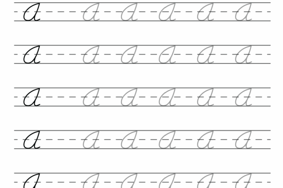 Printable Cursive Writing Practice Sheets Large Discount Hotelitalia de