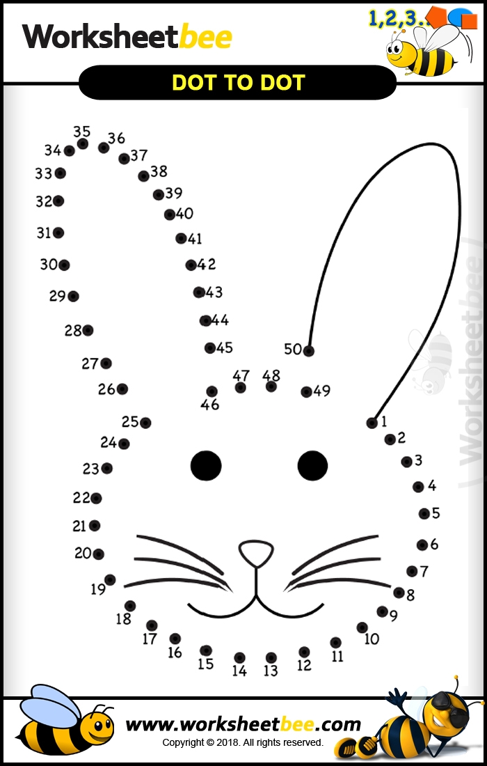 Printable Dot To Dot Worksheets