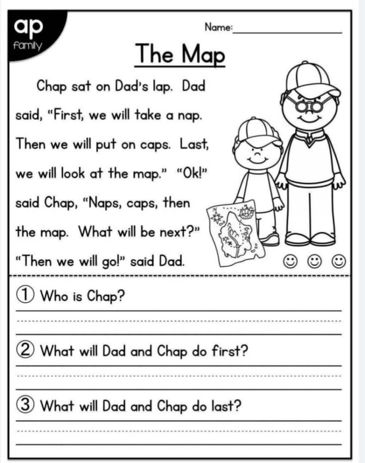 Printable Kindergarten Reading Writing Worksheets Education 