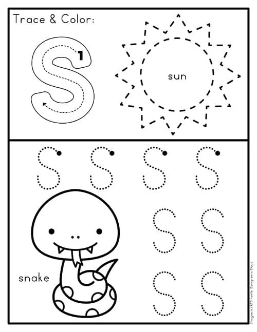 Printable Letter S Worksheets Printable Letter S Worksheets