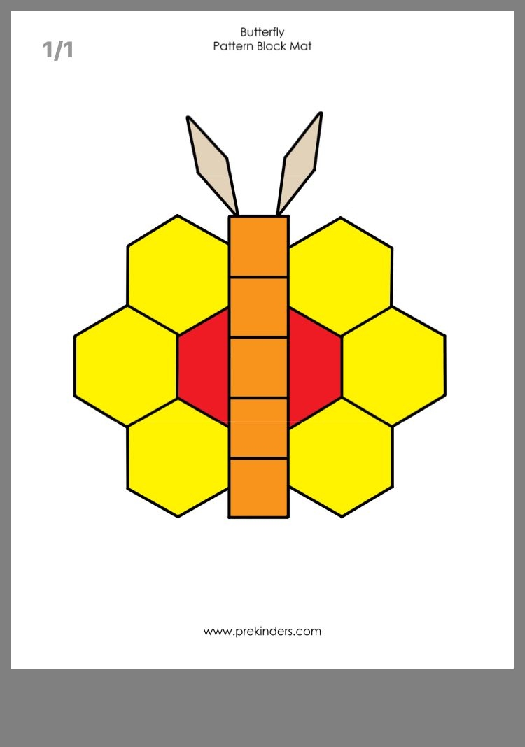 Printable Pattern Block Worksheets Printable Calendars AT A GLANCE