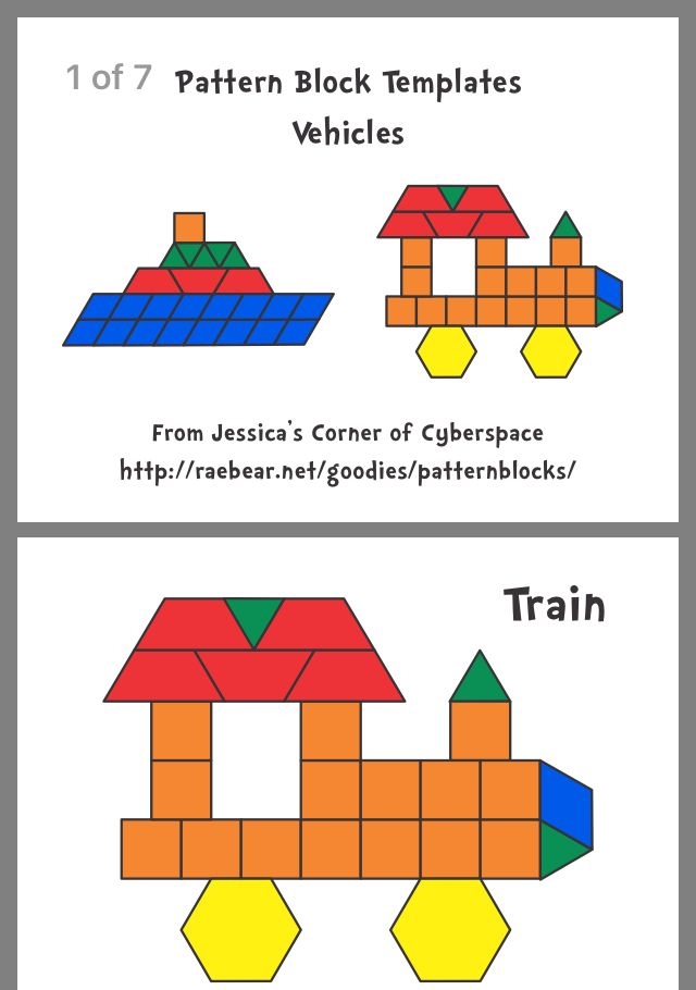 Printable Pattern Block Worksheets Printable Templates Free