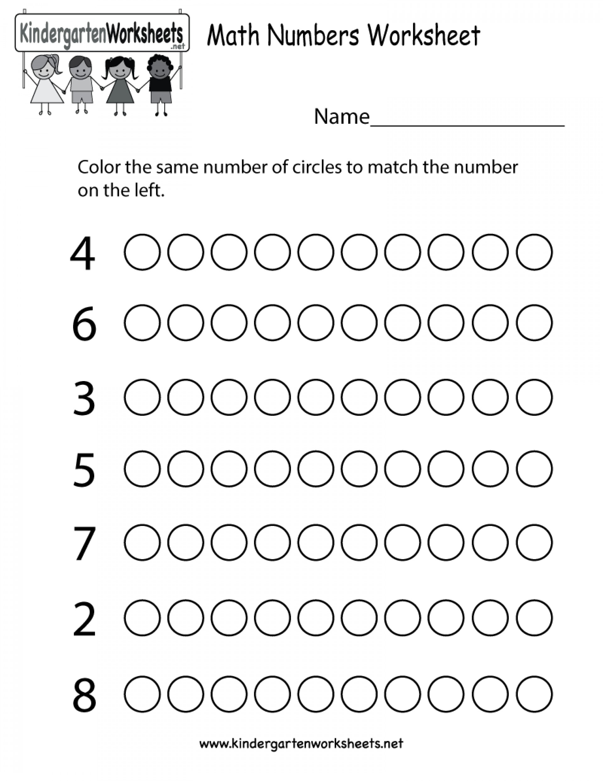 Printable Prek Worksheets Printable Worksheets