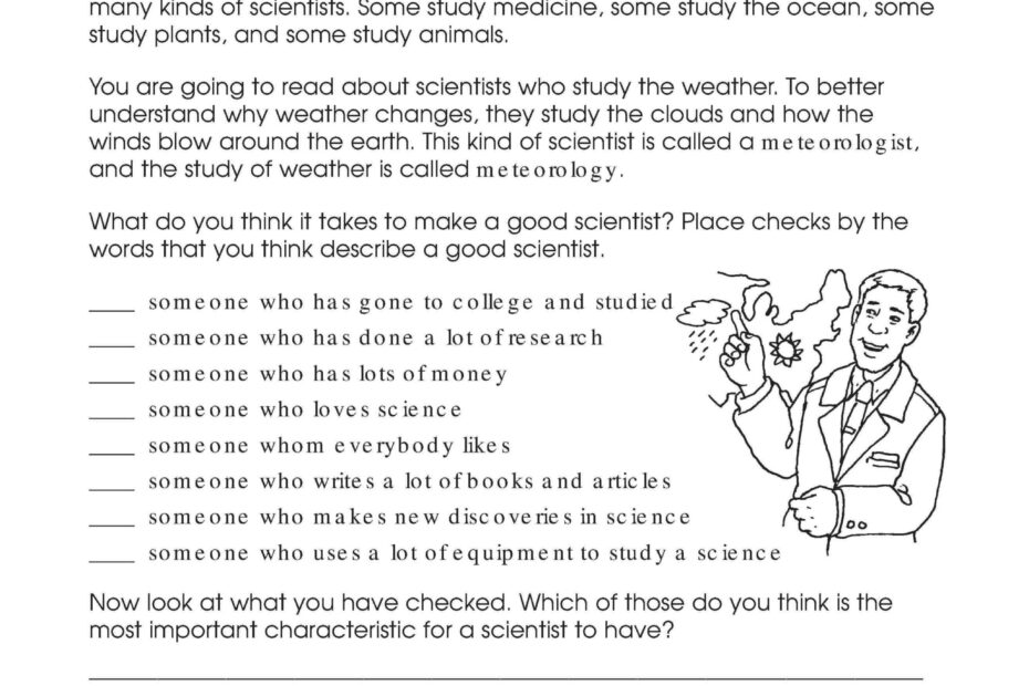 Printable Science Worksheets Printable Worksheets