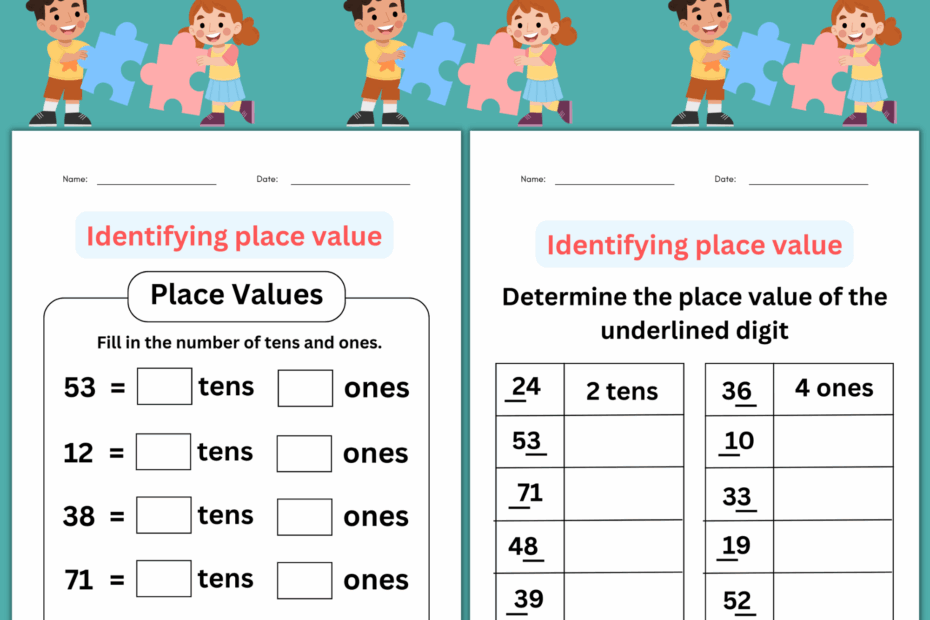 Printable Tens And Ones Worksheets Grade 44 OFF