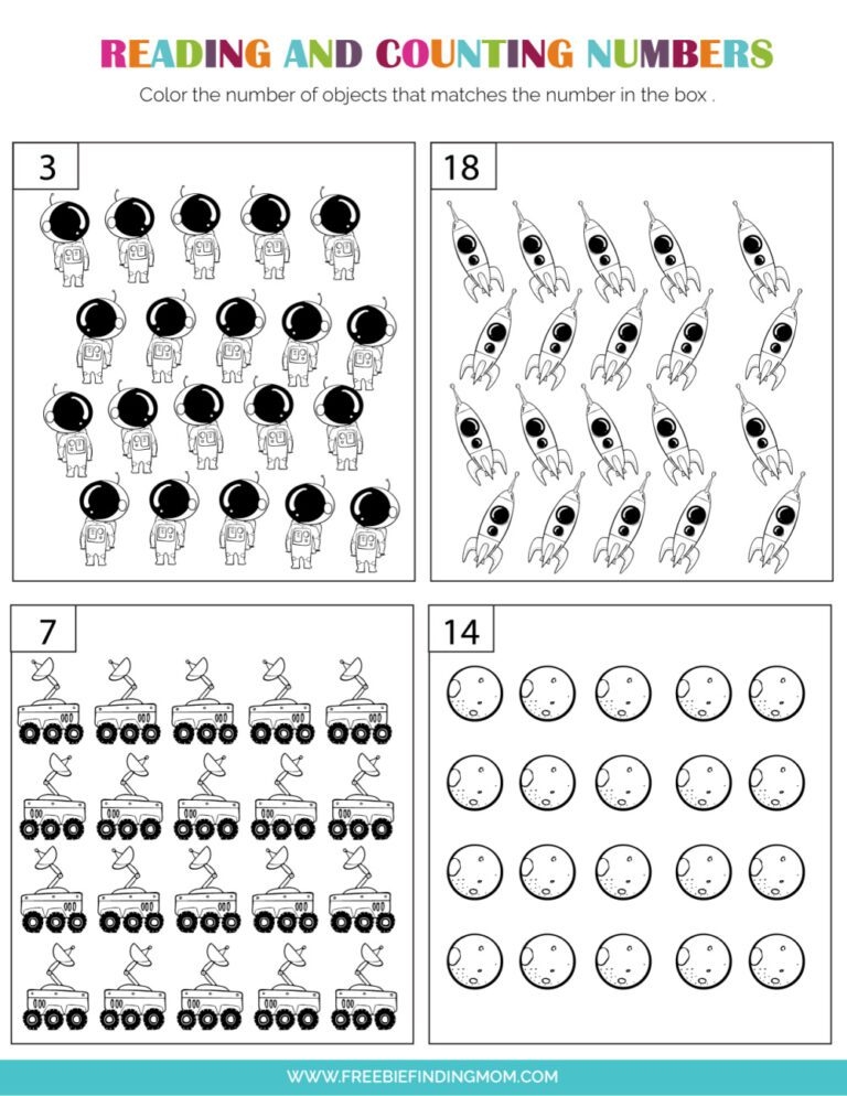 Printable Tracing Numbers Worksheets For Kindergarten